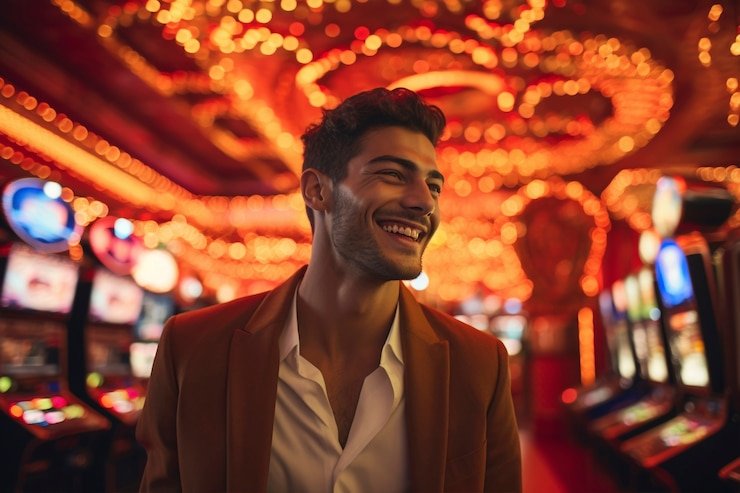 Live casino dashboard showing multiple table options and game categories